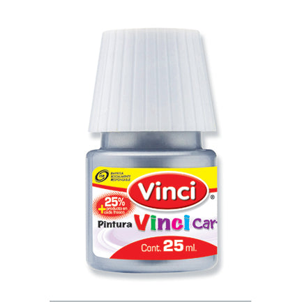 Pintura Cartel Vinci 25 Ml Plata #70 Caja C/10 Piezas