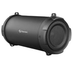 Bocina Steren Mini Bazooka Bluetooth con Reproductor USB/SD Color Negro