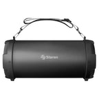 Bocina Steren Mini Bazooka Bluetooth con Reproductor USB/SD Color Negro