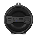 Bocina Steren Mini Bazooka Bluetooth con Reproductor USB/SD Color Negro