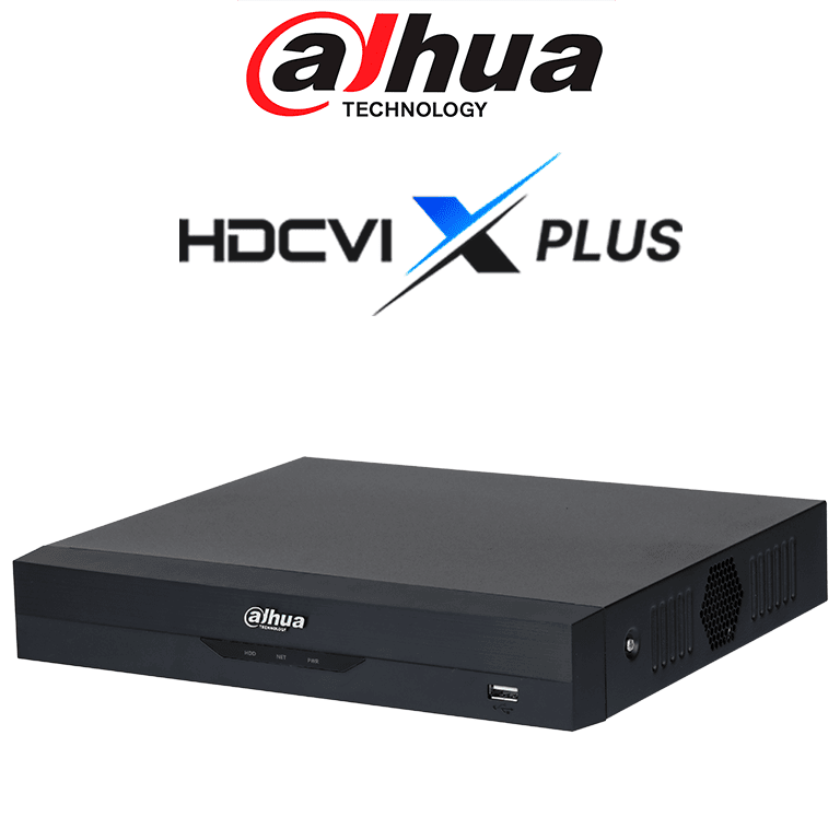 Dahua DH-XVR5116HE-I3/T DVR 16 Canales 5MP Lite WizSense Audio Bidireccional 16 HDCVI Hasta 24 IP Reconocimiento Facial H.265+ Entradas Salidas Alarma Compatible Dolink Care