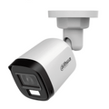 Dahua DH-HAC-B1A51N-U-IL-A Cámara Bullet 5MP Serie Cooper Lente 2.8mm 106° Iluminación Dual Inteligente IR 30M Luz Cálida 20M Micrófono Incorporado Plástico Exterior IP67