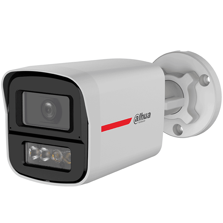 Dahua DH-HAC-HFW1249XN-A-PRO Cámara Bullet HDCVI 2MP WizColor HDCVI X Plus Imagen 24H Color IA Corrección Distorsión Iluminador Inteligente 50M Doble Mic Visión 101°