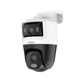Dahua DH-HAC-PTS1500CN-E2-IL-A Cámara PT Doble Lente 2+2MP HDCVI X Plus Iluminador Dual Inteligente Micrófono Integrado Iluminación 50M Visión 111° Policarbonato