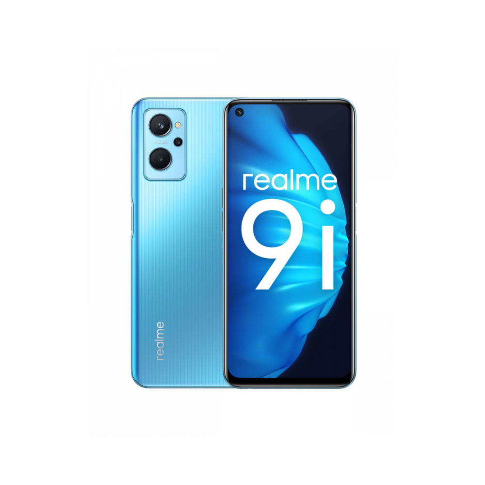Realme 9i 128GB 6GB RAM azul 6.6" Snapdragon cámara 50+2+2MP selfie 16MP Android 11