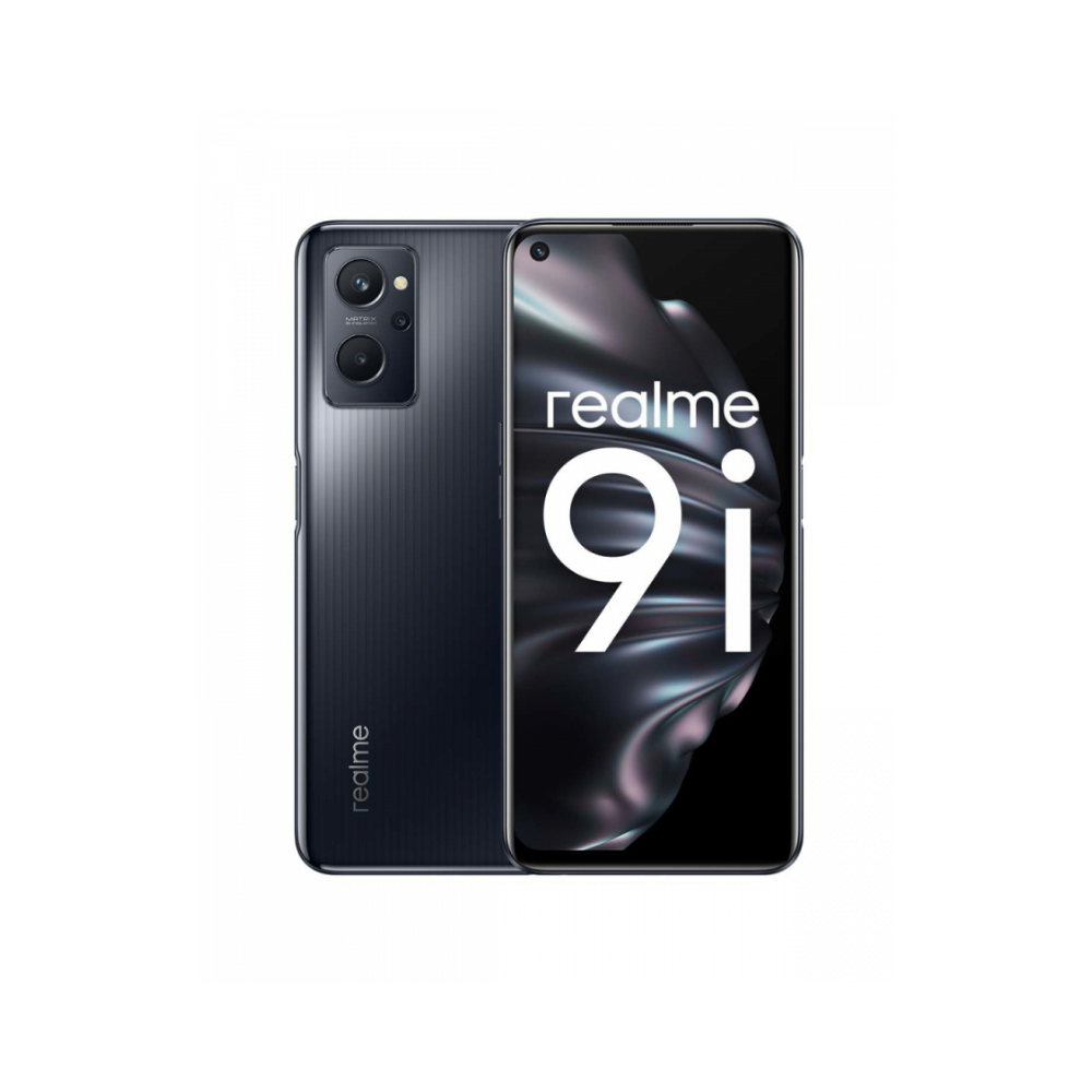 Realme 9i 128GB 6GB RAM negro 6.6" Snapdragon cámara 50+2+2MP selfie 16MP Android 11