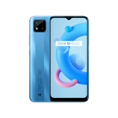 Realme C11 32GB 2GB RAM azul 6.5" HD Helio G35 cámara 13+2MP selfie 5MP Android 10