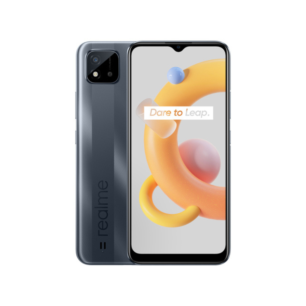 Realme C11 32GB 2GB RAM gris 6.5" HD Helio G35 cámara 13+2MP selfie 5MP Android 10