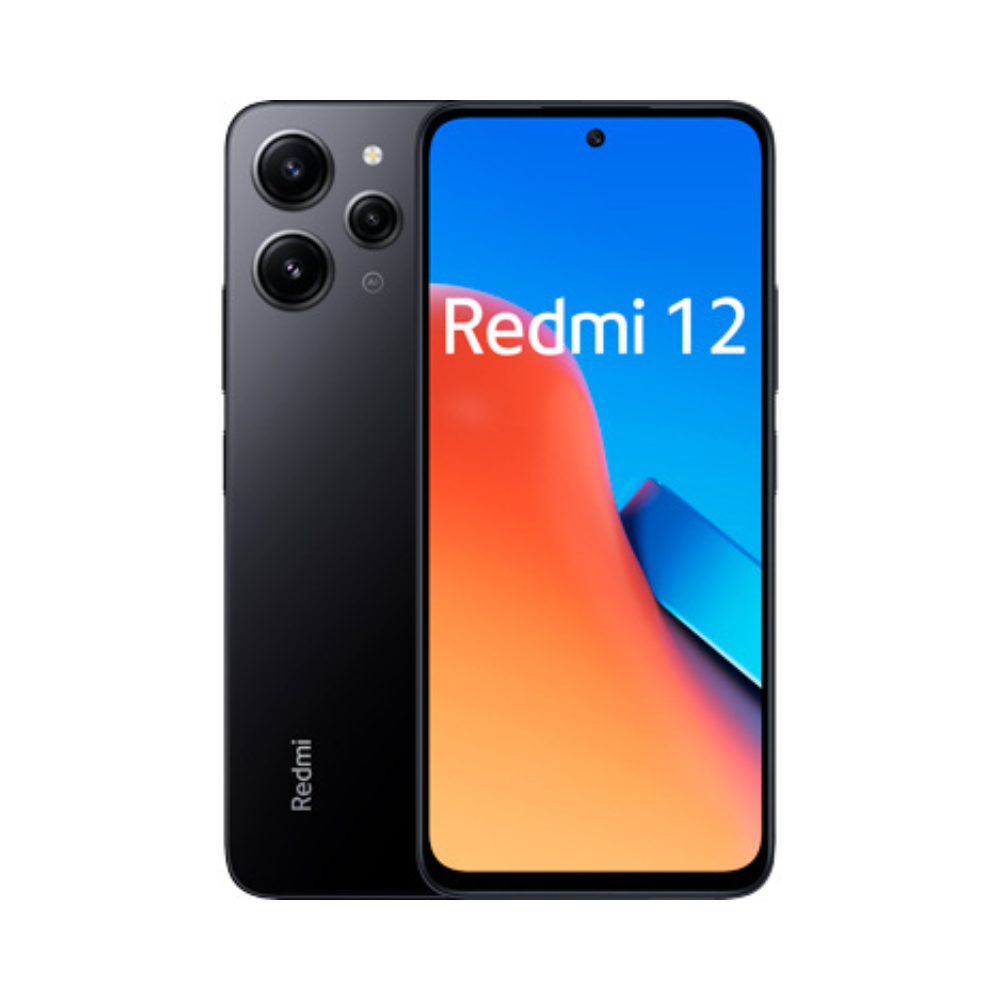 Xiaomi Redmi 12 256GB 8GB RAM negro 6.79" Helio G88 cámara 50+8+2MP selfie 8MP Android 13