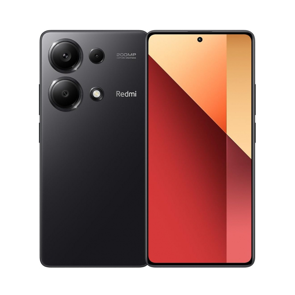 Xiaomi Redmi Note 13 Pro 256GB 8GB RAM negro 6.67" cámara 200+8+2MP selfie 16MP MIUI 14
