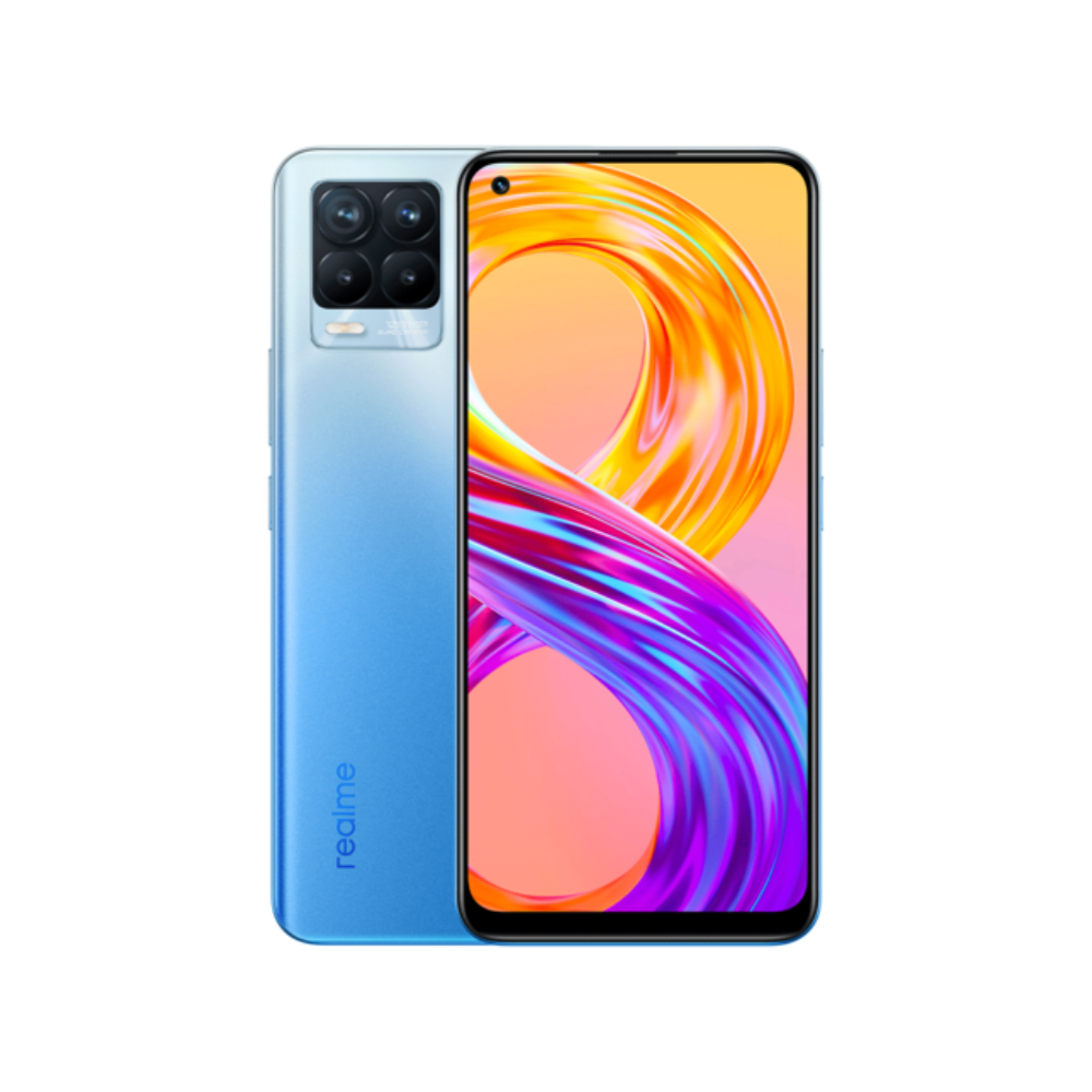Realme 8 Pro 128GB 8GB RAM azul 6.4" Snapdragon cámara 108+8+2+2MP selfie 16MP Android 11