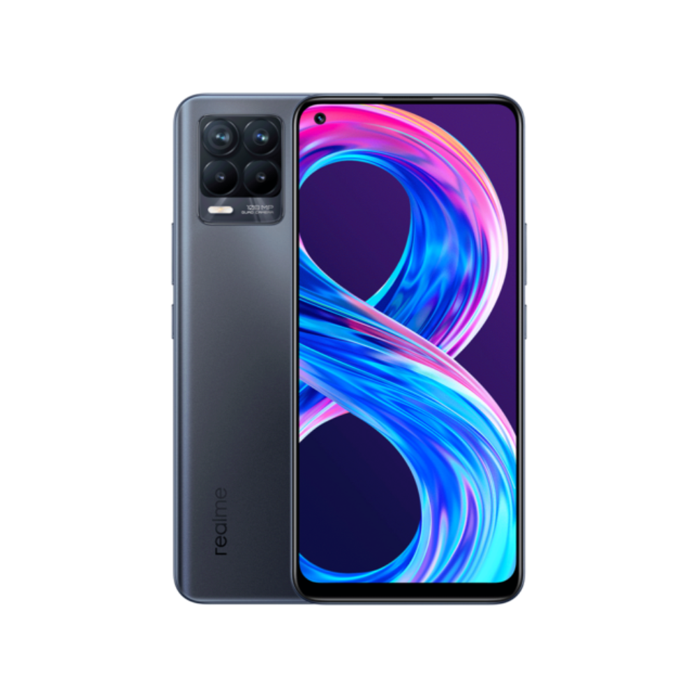 Realme 8 Pro 128GB 8GB RAM negro 6.4" Snapdragon cámara 108+8+2+2MP selfie 16MP Android 11