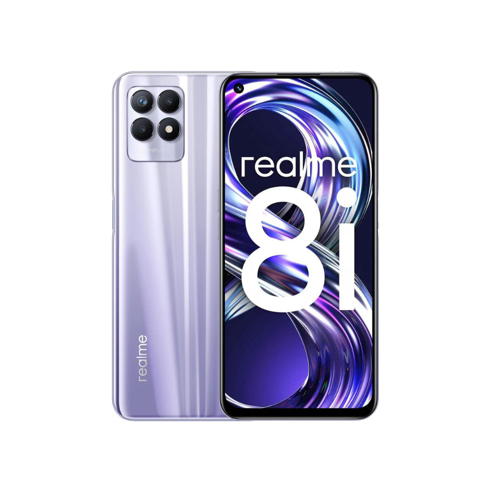 Realme 8i 128GB 6GB RAM violeta 6.6" Helio cámara 50+2+2MP selfie 16MP Android 11