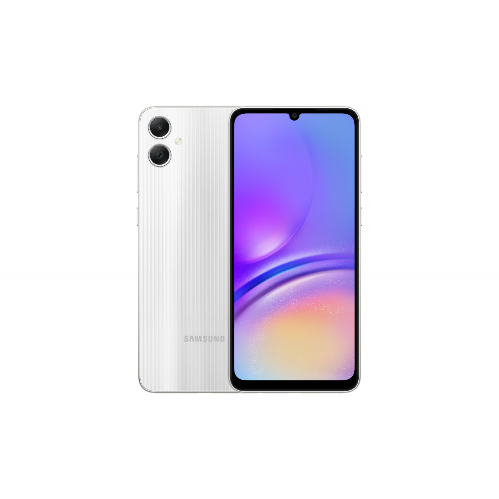 Samsung A05 64GB 4GB RAM plata 6.7" Octa-Core cámara 50+2MP selfie 8MP Android 13