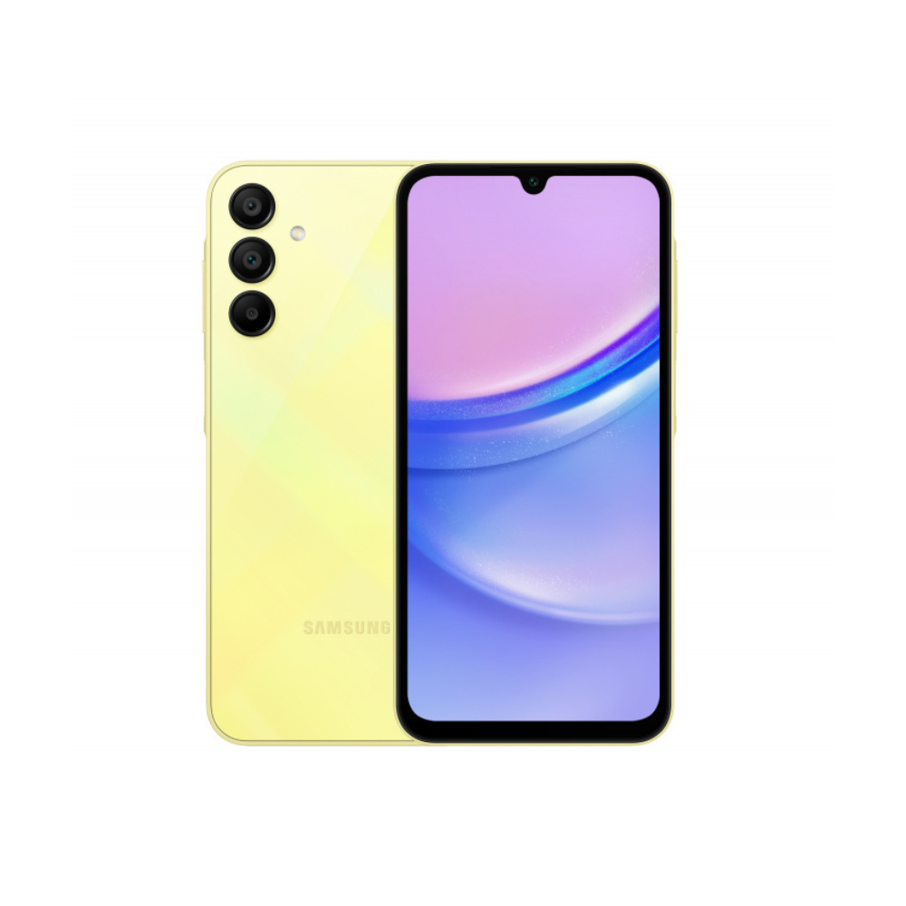 Samsung A15 128GB 6GB RAM amarillo 6.5" Octa-Core LTE Dual SIM cámara 50+5+2MP selfie 13MP Android 14