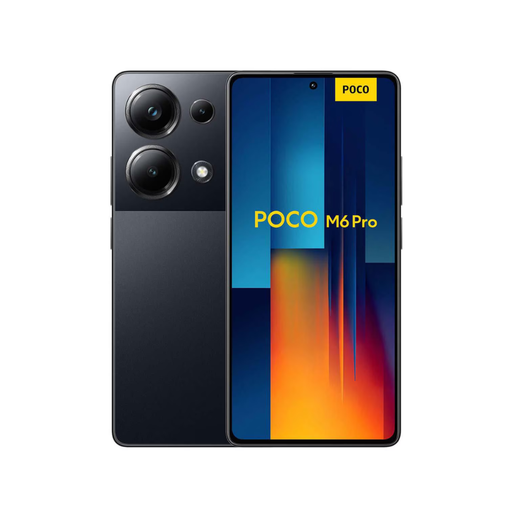 Xiaomi Poco M6 Pro 512GB 12GB RAM negro 6.67" Helio G99 Ultra cámara 64+8+2MP selfie 16MP Android 13