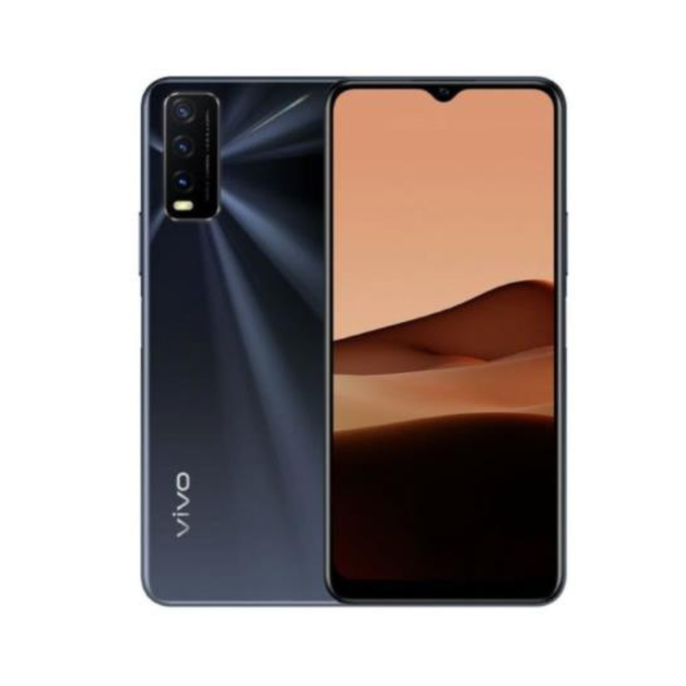 Vivo Y20 64GB 4GB RAM negro 6.51" HD+ Mediatek cámara 13+2+2MP selfie 8MP Android 11
