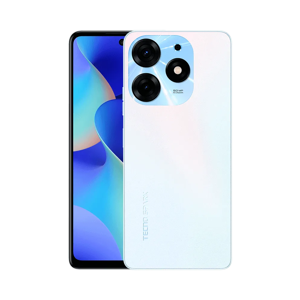 Tecno Spark 10 Pro 256GB 8GB RAM blanco 6.8" Octa-Core cámara 50MP selfie 32MP Android 13