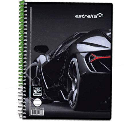 Cuaderno Estrella Francesa 100Hojas Rayado