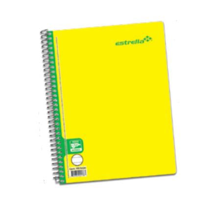 Cuaderno Estrella Francesa 100Hojas Blanco