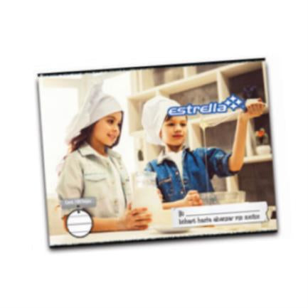 Cuaderno Estrella Engrapado Italiana Doble Raya 50 Hojas