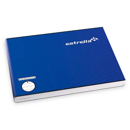 Cuaderno Estrella Engrapado Italiana Blanco 100 Hojas