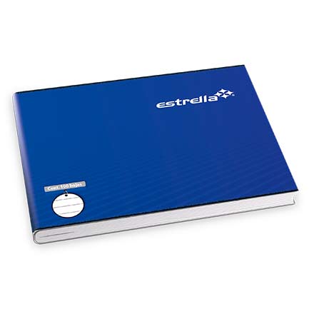 Cuaderno Estrella Engrapado Italiana C/Aleman 100 Hojas