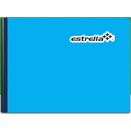 Cuaderno Estrella Cosido Italiana Raya 100 Hojas