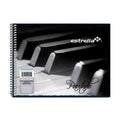 Cuaderno Estrella Pautado Espiral Italiana 50 Hojas