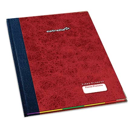 Libro Estrella Florete Raya 144 Hojas Francesa