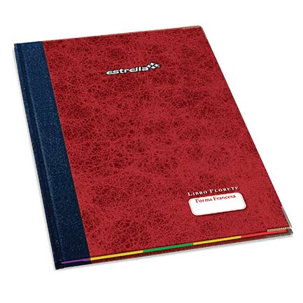 Libro Estrella Florete Raya 240 Hojas Francesa