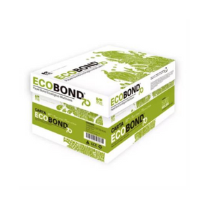 Papel Cortado Ecobond 70 Carta 95% Blancura 70g C/5000