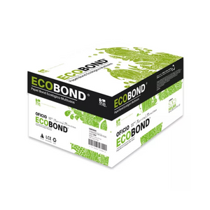 Papel Copiadora Ecobond Oficio 75g 95% Blancura C/5000