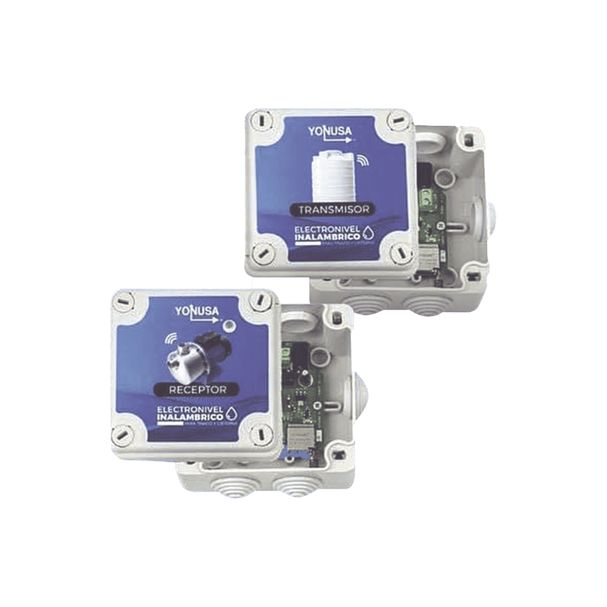 Kit Transmisor y Receptor Electronivel para Tinaco y Cisterna