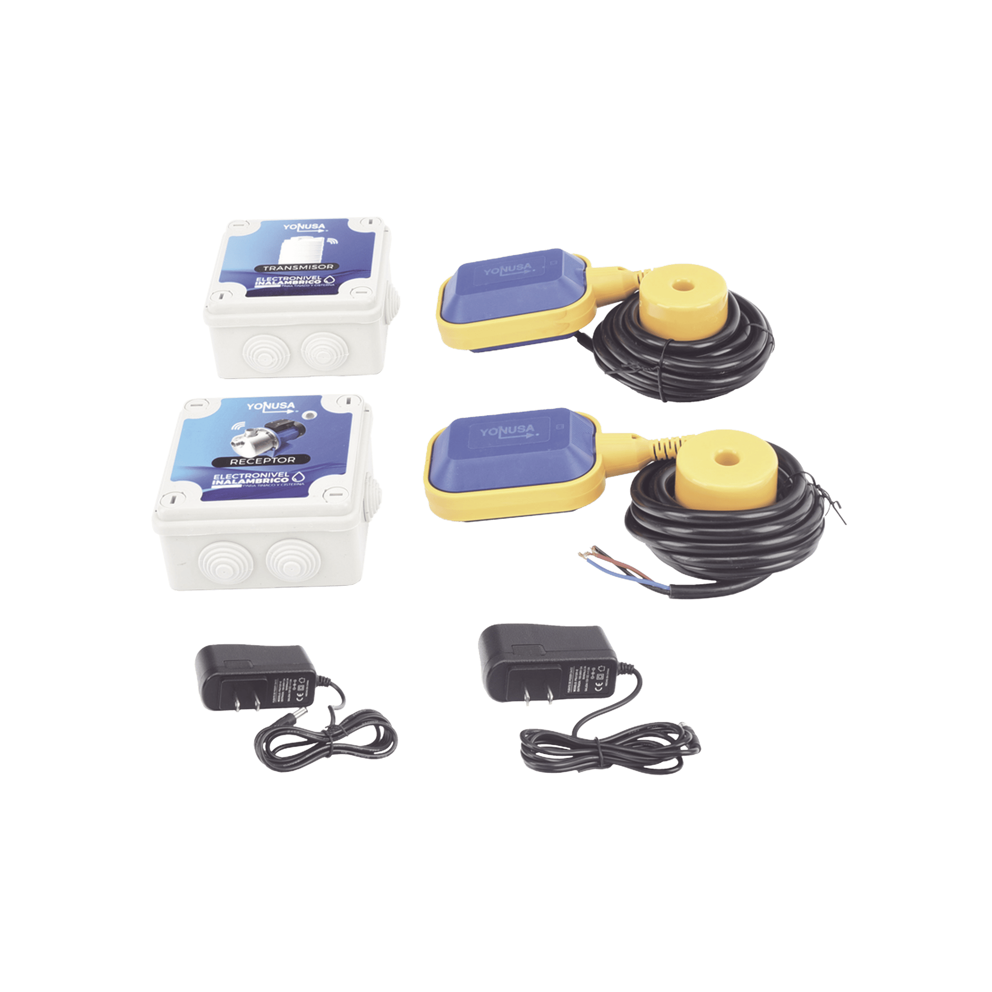 Kit Transmisor y Receptor Electronivel para Tinaco y Cisterna