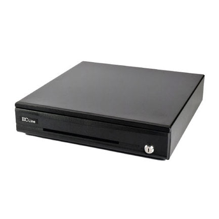 Cajon de Dinero Ecline de 5 Billetes 7 Monedas Tres Posiciones de Seguridad con LLave Interfaz RJ11