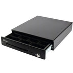 Cajón de Dinero Ecline 4 Billetes 8 Monedas Tres Posiciones de Seguridad Con Llave Interfaz RJ11