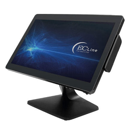 Terminal Ecline Punto de Venta All In One POS Terminal 15.6" Intel i3 1115G4 11th Gen CPU 8GB RAM 256GB SSD Win 10 IoT