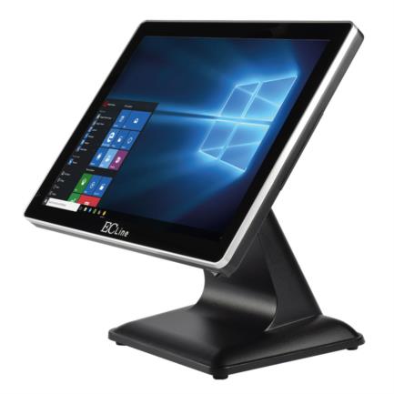 Terminal POS Ecline 15" Intel i3 1115G4 11th Gen CPU 16GB RAM 256GB SSD Windows 10 IoT