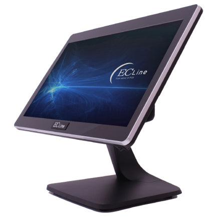 Monitor Ecline Pantalla Ancha Touch Screen Capacitivo 15.6" LCD XGA 1366x768 Interfaz USB HDMI