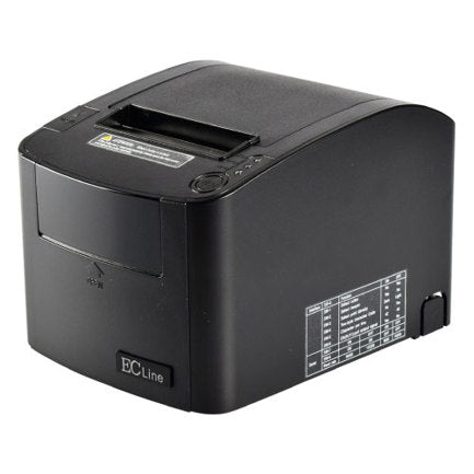 Impresora Ecline Térmica Vel de Impresión 300mm/S Papel 80mm Cortaut Interfaz USB Serial Ethernet