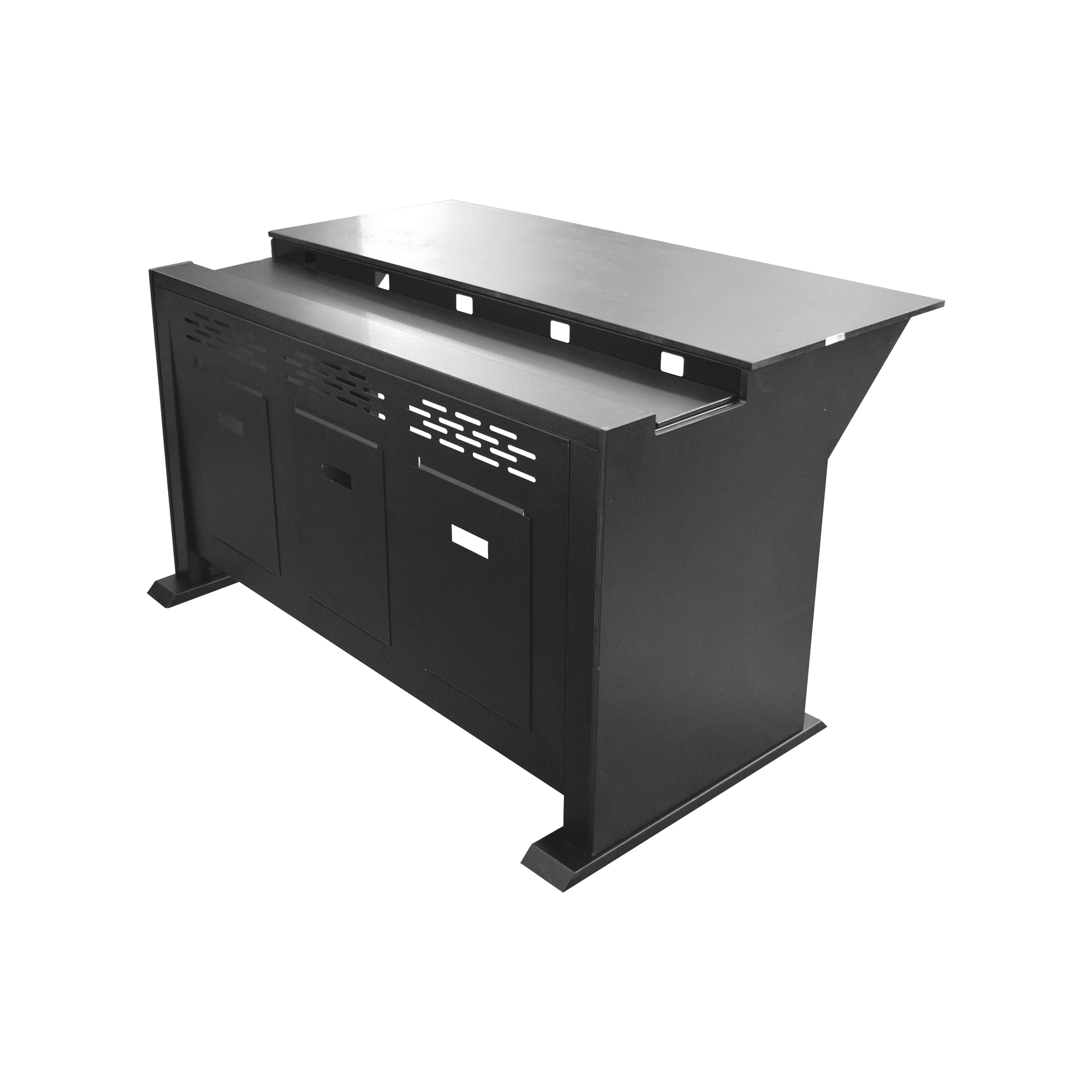 Escritorio Profesional para Monitoreo y Control de Videovigilancia