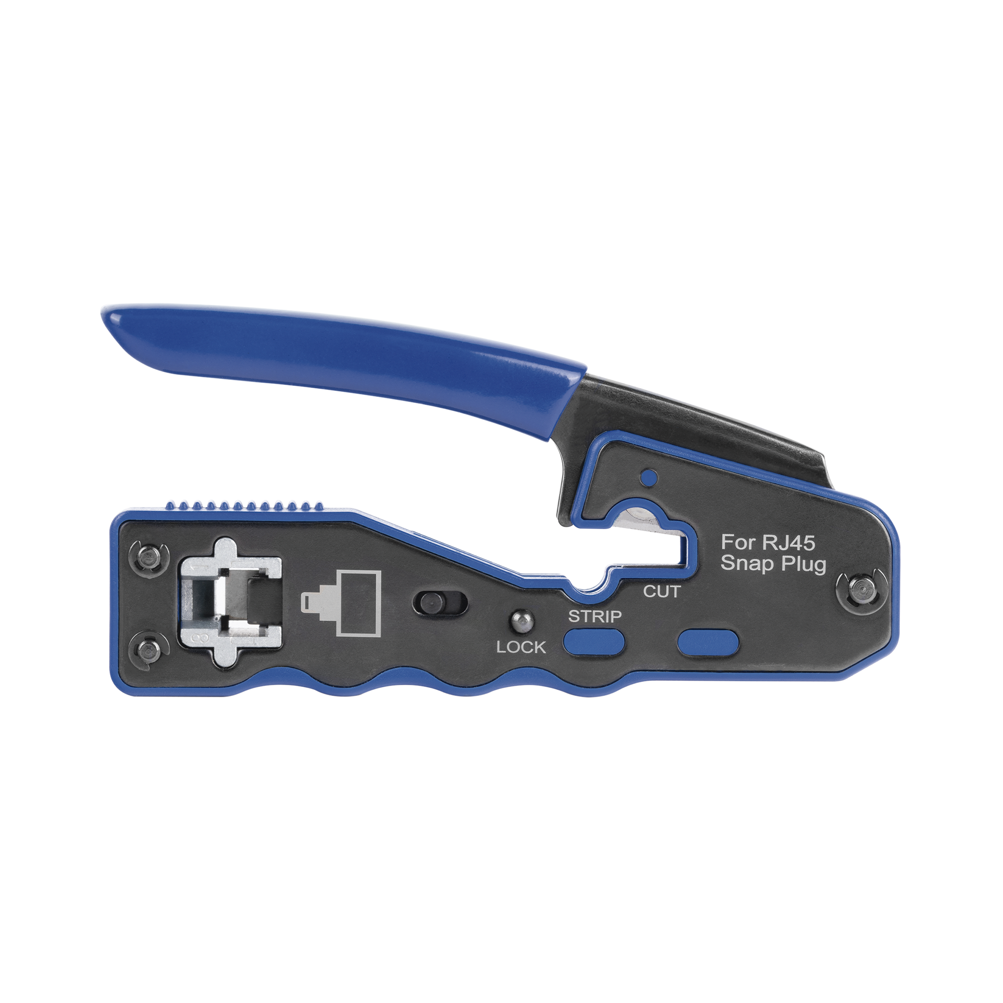 Herramienta de Corte y Terminado para Plugs Pass Through RJ45