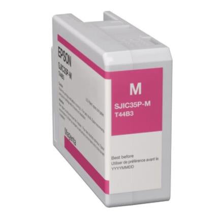 Tinta Epson C13T44B320 Magenta SJIC35P Para ColorWorks C6500 / C6000