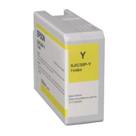 Tinta Epson C13T44B420 Amarillo SJIC35P Para ColorWorks C6500 / C6000