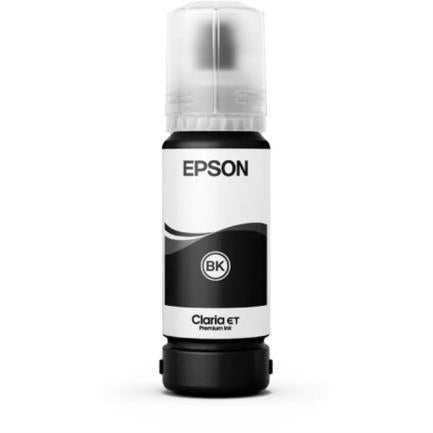 Tinta Epson 554 T554120-AL Negra Pigmentada Bote Para EcoTank L8180 / L8160 — Rendimiento 6,800 Páginas