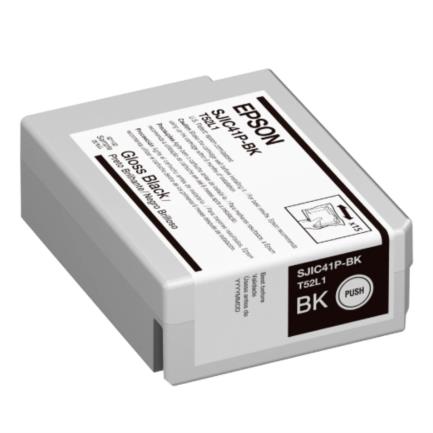 Tinta Epson SJIC41P-BK C13T52L120 Negra Para ColorWorks C4000