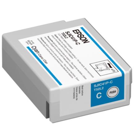 Tinta Epson SJIC41P-C C13T52L220 Cyan Para ColorWorks C4000