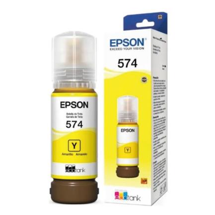 Tinta Epson 574 T574420-AL amarillo bote EcoTank L8050 65ml (7 300 pag)
