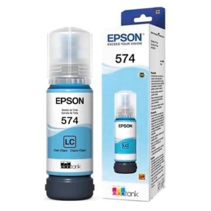 Tinta Epson 574 T574520-AL cian claro bote EcoTank L8050 65ml (7 300 pag)